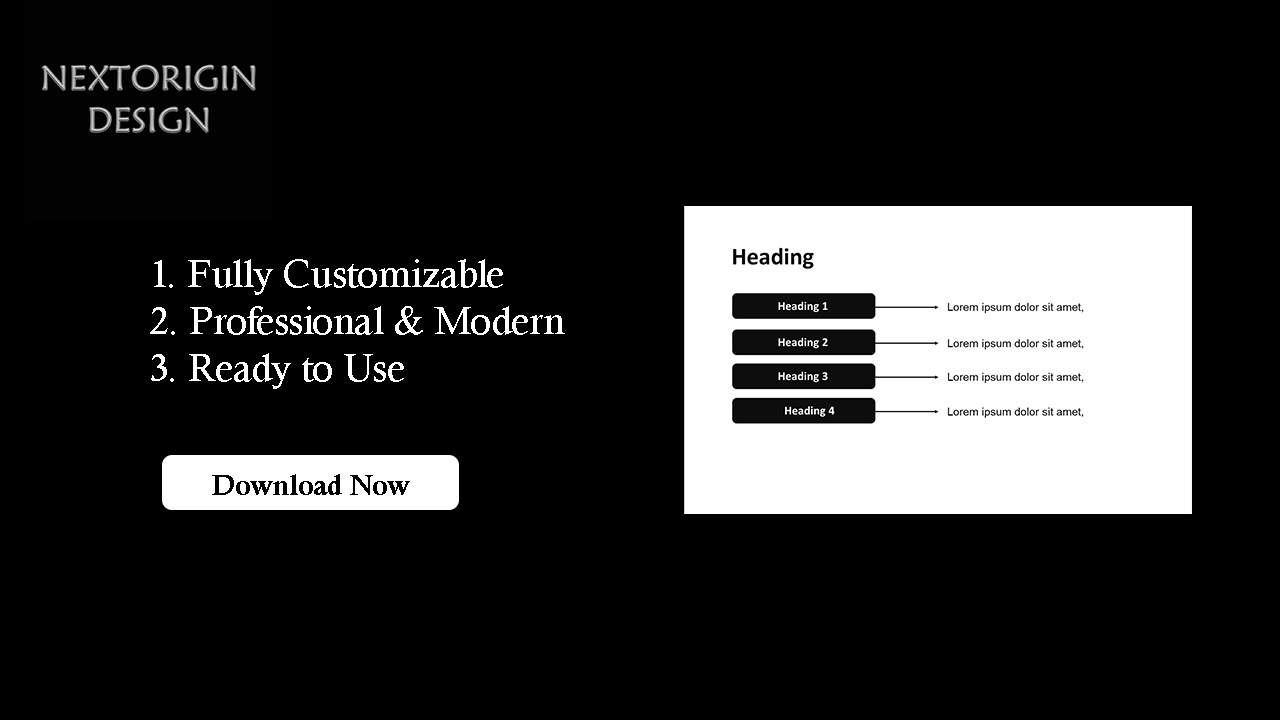 Professional Presentation – Rectangles and arrows