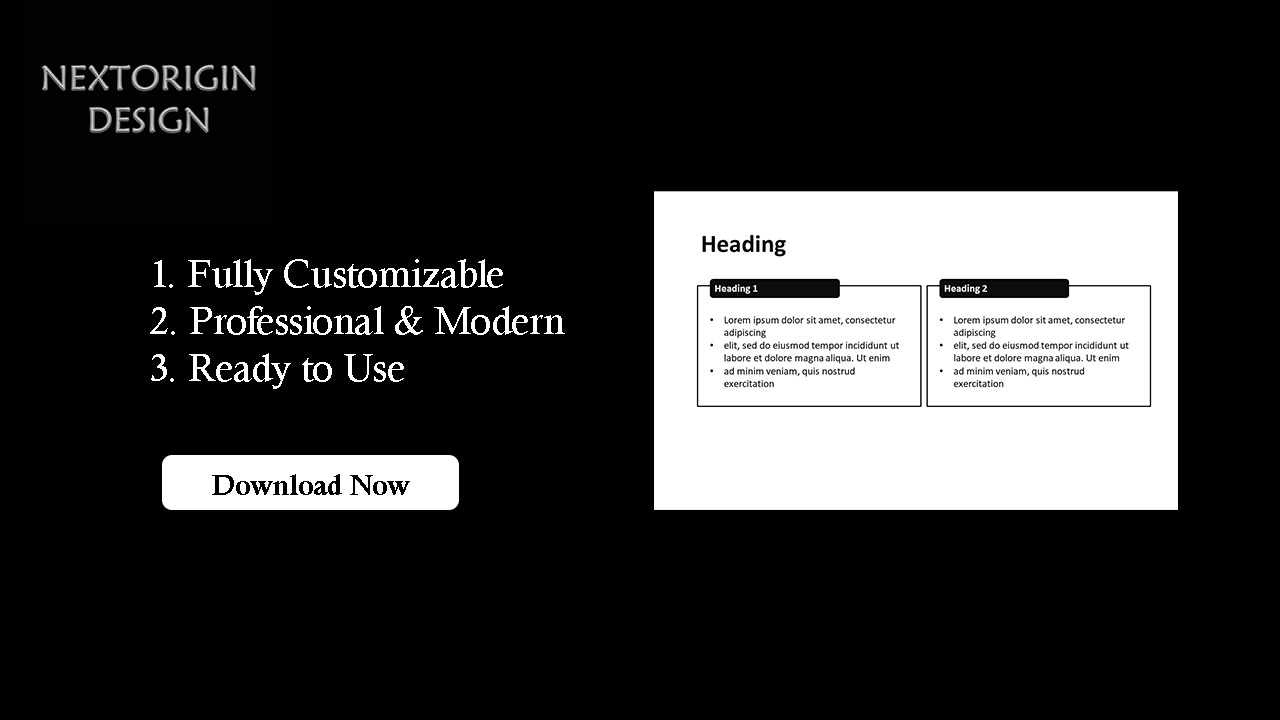 Professional Presentation –  infographics  ​Squares
